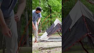 HOW TO PITCH A TENT #survivalskills