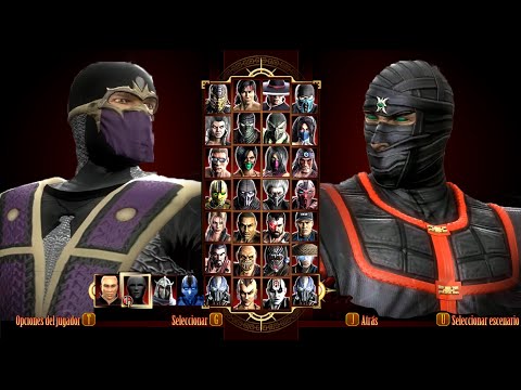 Mortal Kombat ERMAC RAIN SMOKE MILEENA & more DLC skins costumes pc mod MK Komplete Edition MK9 MKKE