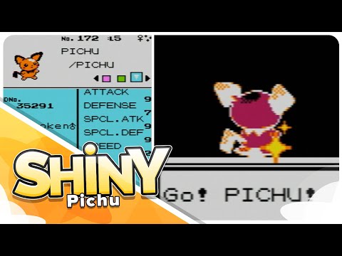 [Live] Odd Egg 1% Pichu in 33 Eggs in Crystal!