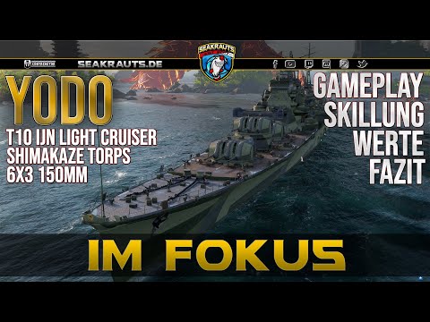 YODO [T10 CL] Review - A light cruiser like no one expected! - World of Warships [German]