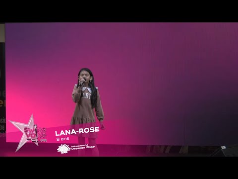 Lana-Rose 8 ans - Swiss Voice Tour 2023, Charpentiers Morges