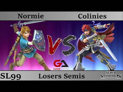 SmashLAN'd 99 - Losers Semis: Normie (Link) vs VNG | Colinies (Roy)