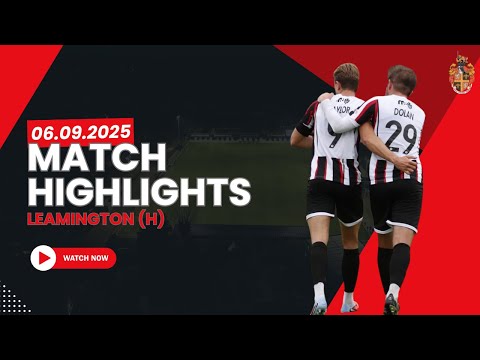 Highlights | Spennymoor Town 2 Leamington 0 | Saturday 6th September 2025
