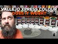 Vallejo Xpress Colour... What it looks Like Live!