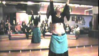 Cynthia&#39;s Solo Belly Dance to Hunter Hayes Medley by Home Free