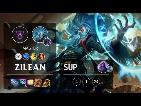 Zilean Support vs Taric - KR Master Patch 10.8