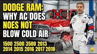 Dodge Ram Air Conditioning Stopped Working? DIAGNOSIS & FIX (2013-2018)