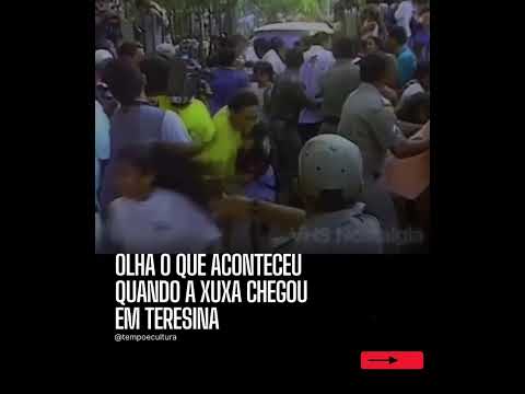 Xuxa em Teresina Piauí 1992.