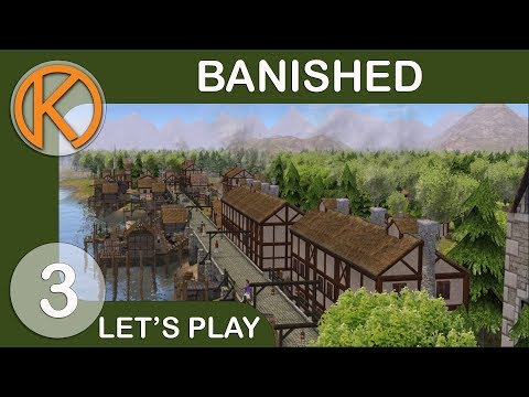 Banished DS Mod Pack | BEST BRIDGE EVER - Ep. 3 | Let's Play Banished Gameplay