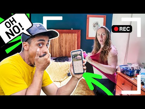 PRANK Gone Wrong SPYING on MY WIFE & Family with HIDDEN Security CAMERA