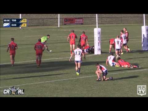 2017 CRRL #Highlights - 1st Grade 2nd Round - Tuggeranong Bushrangers Vs Gungahlin Bulls