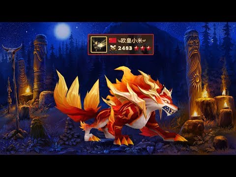 The Power of Awakened Raoq (Fire Inugami) in G3 RTA - Summoners War