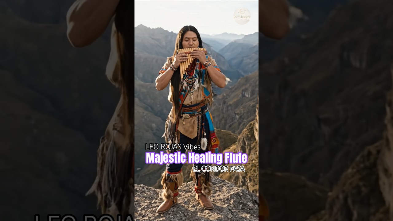 Leo Rojas • El Condor Pasa | Majestic Native Flute for Inner Peace #leorojas #elcondorpasa #shorts