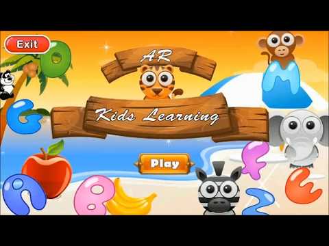 Augmented Reality (AR) Kids Alphabet Learning App Video