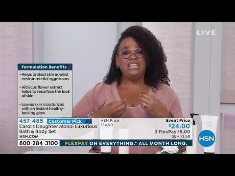 Carol's Daughter Monoi Luxurious Bath   Body Set