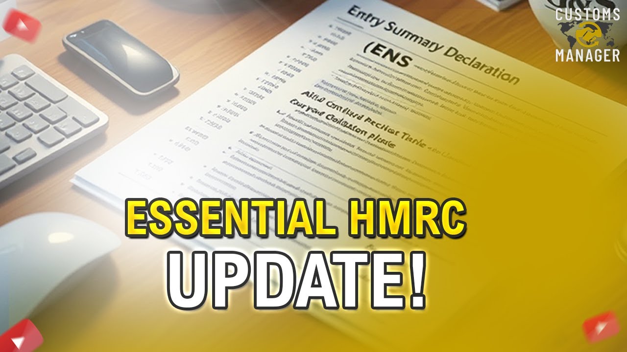 GB S&S Entry Summary Declaration (ENS)  - Important Information from HMRC