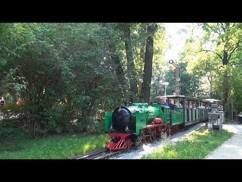 Dresdner Parkeisenbahn - mit "Lisa" und EA02 (HD)