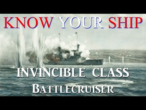 World of Warships - Know Your Ship #35 - Invincible Class Battlecruisers