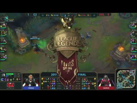 G2 vs. UNICORNS OF LOVE - Game 2  | Finals EULCS Spring 2017 | G2 vs. UOL - g2 | (23.04.2017)