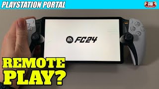 EA Sports FC 24 on the PlayStation Portal