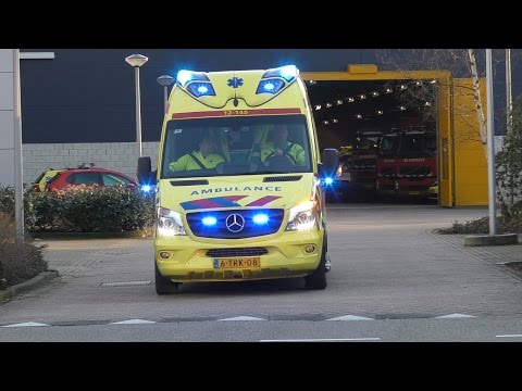 4 Ambulances met Spoed onderweg naar meldingen in Haarlem