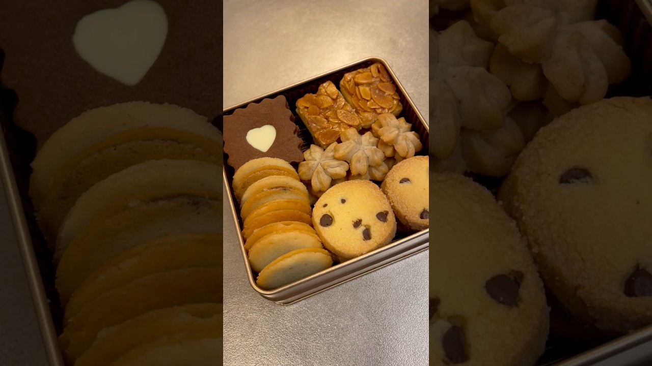 クッキー缶作ってもろた #Shorts #クッキー缶 #お菓子