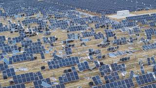 Solar Farm Tornado Damage - Aerial Post Disaster Assessments