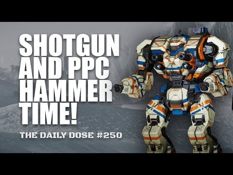 Shotgun + PPC Warhammer. NOW WITH SKILLS! Mechwarrior Online The Daily Dose #250