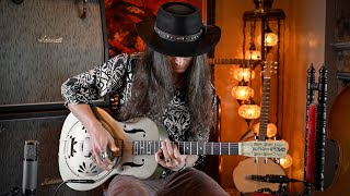 Download lagu If RAY CHARLES was BLUES Guitar... 'What'd I Say' Fingerstyle Resonator Cover mp3