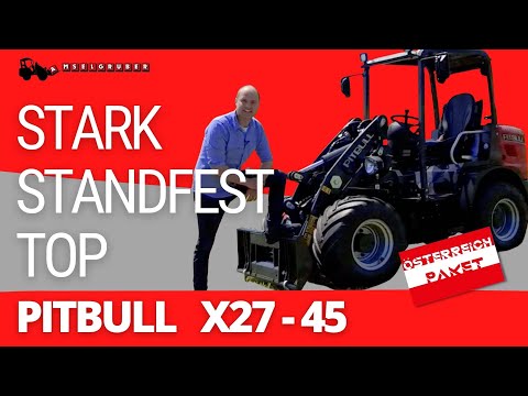 Im Detail: Pitbull  X27-45 Compact Lader - exklusives Österreichpaket - Amselgruber (2021)