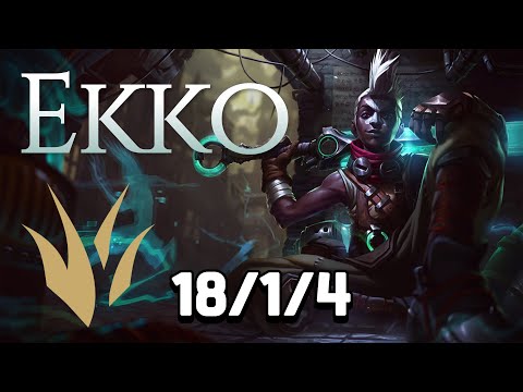 【 Jungle 】 Master Ekko vs Nidalee