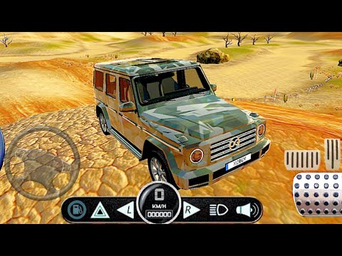 Offroad 4X4 Army Jeep G63 Driving 2020 - Car Game City Car Driving - Android GamePlay