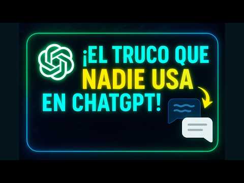 ¿Usas ChatGPT? Entonces NECESITAS Conocer Esto 🔥