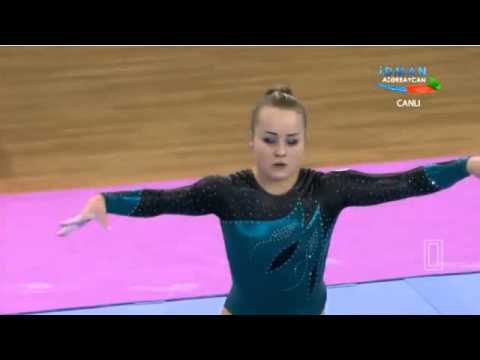 Yulia Inshina - Floor - 2016 Baku World Challenge Qual