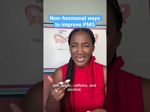 How to improve PMS without hormones or medication. #periods #pms #gynecologist