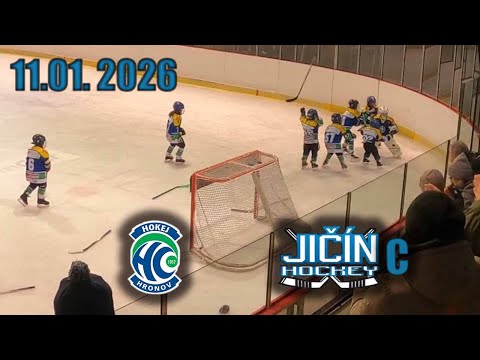 2026 11.01. Hokejový zápas - Hronov vs Jičín C - Sestřih