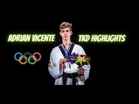 Adrián Vicente Yunta Taekwondo Highlights for Tokyo 2021 -58