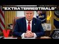 Donald Trump Drops UFO Bombshell in the Oval Office
