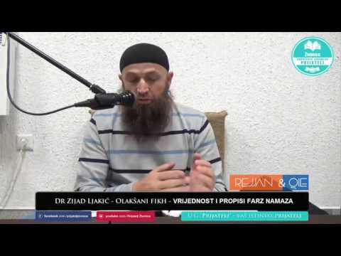 Propisi osobe koja u potpunosti ostavi namaz - Dr. Zijad Ljakić