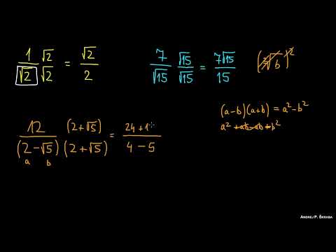 Usuwanie niewymierności z mianownika