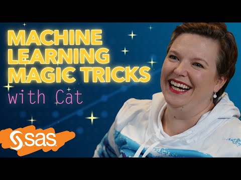 Watch Machine learning magic tricks using SAS on YouTube
