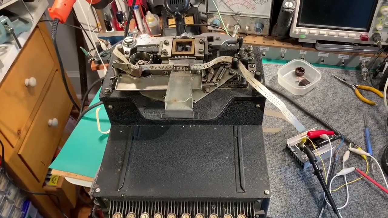Teletype 'Wheatstone Perforator' Demo