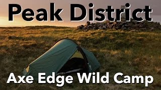 preview picture of video 'Peak District - Wild Camping - Axe Edge Moor'