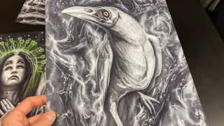 Tisky mých airbrush obrazů - Prints of my airbrush paintings