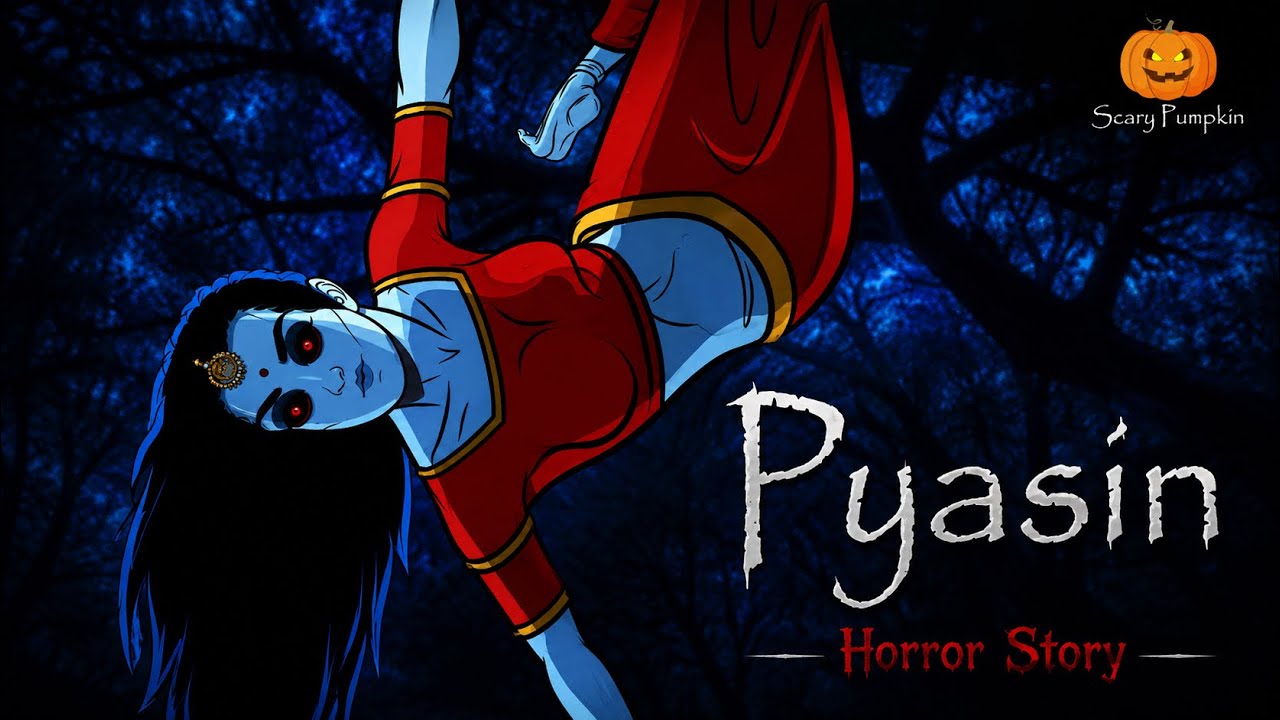 Pyasin Horror Story | Scary Pumpkin | Hindi Horror Stories | Animated Horror Stories