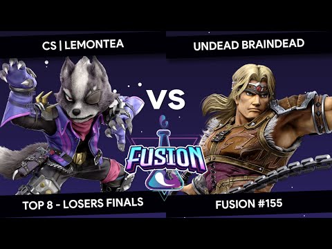 Fusion #155 - LemonTea (Wolf) vs Undead Braindead (Simon Belmont) - Top 8 - Losers Finals