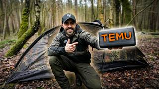 Stealth Camping: TEMU Survival Kit & One Man Tent