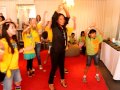 Christina Milian Plays Just Dance 3 With Kids