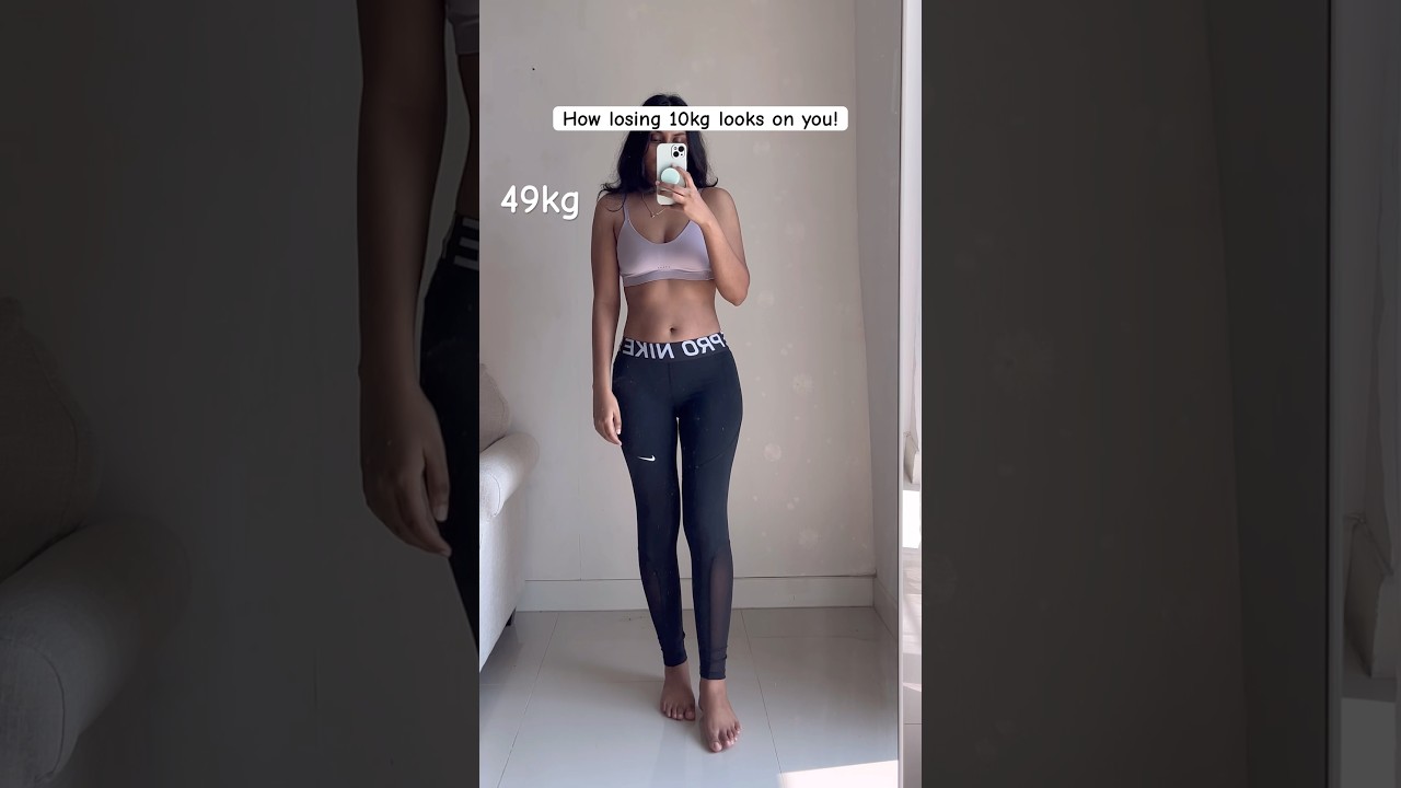 How I Lost 10KG in 3 Months 💪 Weight Loss Transformation & Fitness Journey 🔥 #Shorts