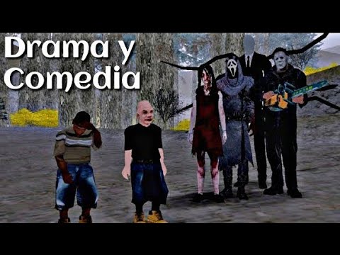 CJ Junior y Gilipollitas pasan una noche de terror en el bosque - GTA San Andreas Loquendo.